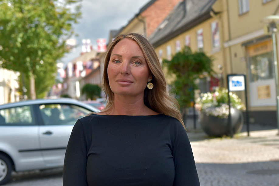 Jenny Andersson, brottsförebyggande samordnare, Karlshamns kommun. 