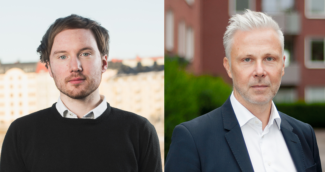 Tobias Karström, Urban Utveckling, och Ulf Malm, Fastighetsägare i Järva