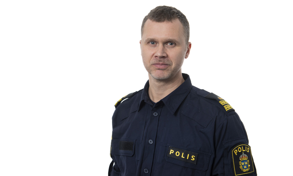 Patrik Wallin, brottsförebyggande samordnare i Polisregion Bergslagen.