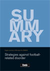 Cover: Strategies against football-related disorder