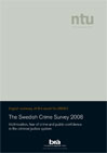 Cover: Swedish Crime Survey 2008