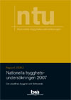 Rapportomslag Nationella trygghetsundersökningen 2007