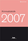 Rapportomslag Kriminalstatistik 2007