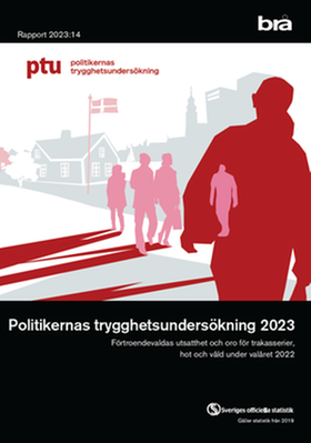 Omslag till publikationen Politikernas trygghetsundersökning 2023